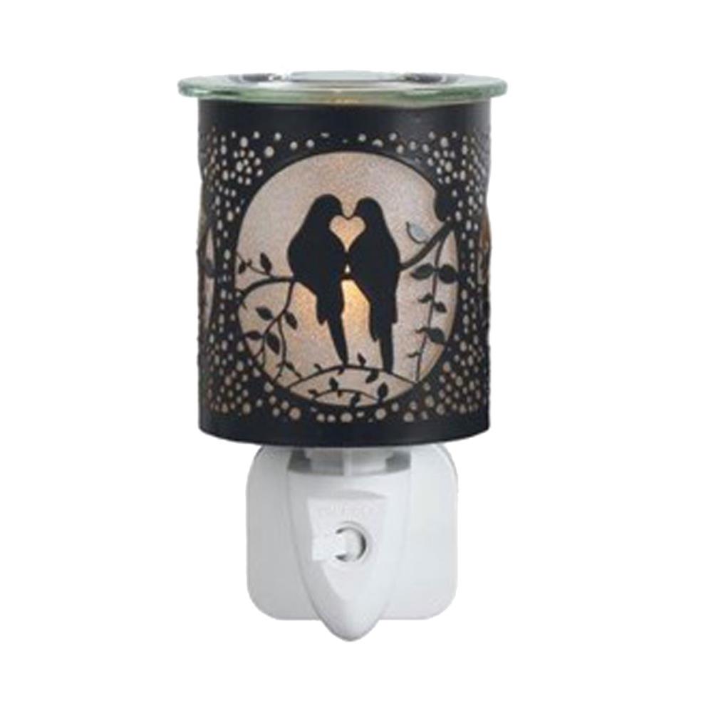 Aroma Black & Gold Doves Plug In Wax Melt Warmer £13.04